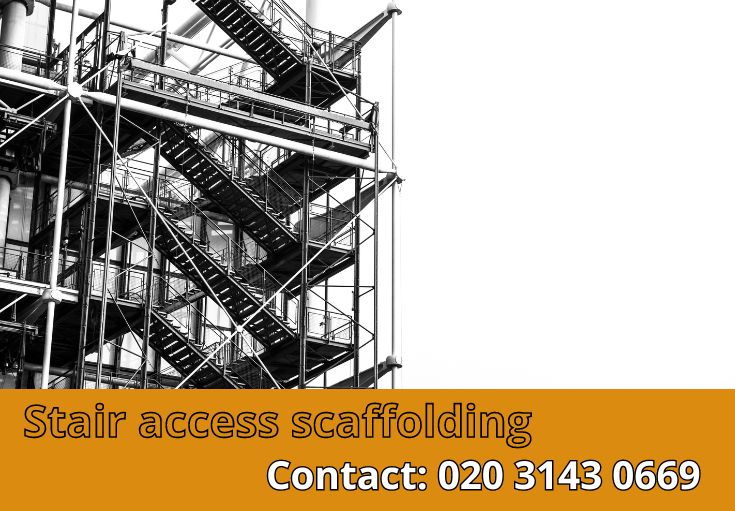 Stair Access Scaffolding Edgware